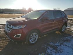 Salvage cars for sale at Columbia Station, OH auction: 2017 Ford Edge SEL