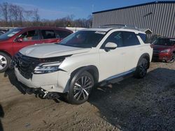 Salvage cars for sale at Spartanburg, SC auction: 2024 Nissan Pathfinder Platinum