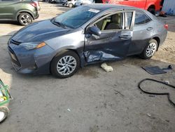 Salvage cars for sale at Jacksonville, FL auction: 2018 Toyota Corolla L