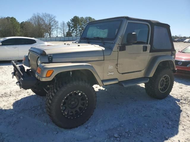 2003 Jeep Wrangler / TJ Sahara