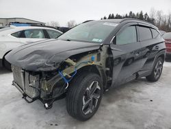 Salvage cars for sale at Leroy, NY auction: 2024 Hyundai Tucson Limited