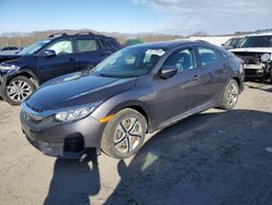 Salvage cars for sale at Assonet, MA auction: 2018 Honda Civic LX