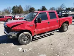 Salvage trucks for sale at Madisonville, TN auction: 2004 Ford F250 Super Duty