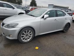 Carros salvage a la venta en subasta: 2008 Lexus IS 250