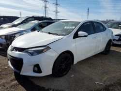 Salvage cars for sale at Elgin, IL auction: 2016 Toyota Corolla L