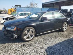 Salvage cars for sale at Riverview, FL auction: 2014 Audi A8 Quattro