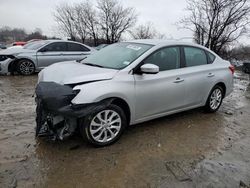 Nissan salvage cars for sale: 2019 Nissan Sentra S