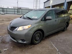 Toyota Sienna le salvage cars for sale: 2011 Toyota Sienna LE