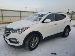 Salvage cars for sale at Dyer, IN auction: 2017 Hyundai Santa FE Sport