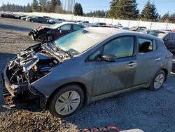 2018 Nissan Leaf S en venta en Graham, WA