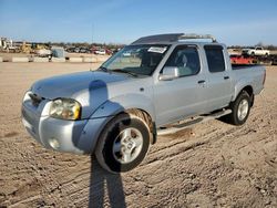 Salvage cars for sale from Copart Oklahoma City, OK: 2001 Nissan Frontier Crew Cab XE