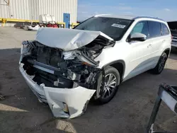 Salvage cars for sale at Tucson, AZ auction: 2018 Toyota Highlander SE