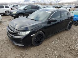 Salvage cars for sale at Magna, UT auction: 2018 Honda Civic EX