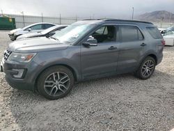 Salvage cars for sale at Magna, UT auction: 2016 Ford Explorer Sport