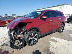 Salvage cars for sale at Haslet, TX auction: 2018 KIA Sorento EX