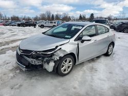 Chevrolet salvage cars for sale: 2018 Chevrolet Cruze LT