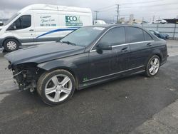 Salvage cars for sale at Sun Valley, CA auction: 2010 Mercedes-Benz C300