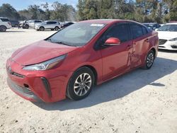 Salvage cars for sale at Ocala, FL auction: 2019 Toyota Prius