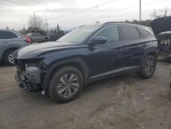 Salvage cars for sale at San Martin, CA auction: 2024 Hyundai Tucson Blue