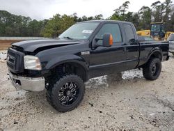 Salvage cars for sale at Houston, TX auction: 2007 Ford F250 Super Duty