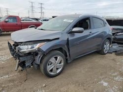 Salvage cars for sale at Elgin, IL auction: 2019 Honda HR-V EX