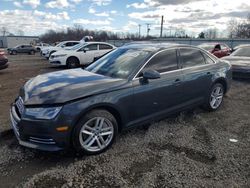 Salvage cars for sale at Hillsborough, NJ auction: 2017 Audi A4 Premium