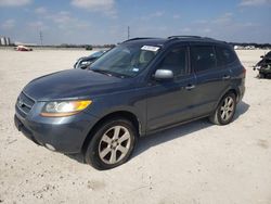 Salvage cars for sale at New Braunfels, TX auction: 2008 Hyundai Santa FE SE