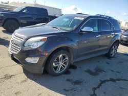 Salvage cars for sale at Martinez, CA auction: 2016 Chevrolet Equinox LTZ