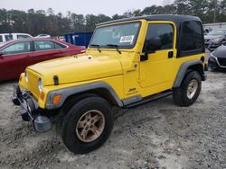 Salvage cars for sale at Ellenwood, GA auction: 2006 Jeep Wrangler / TJ Sport