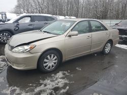 Salvage cars for sale at Glassboro, NJ auction: 2005 Toyota Camry LE