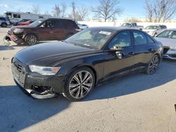 Salvage cars for sale at Bridgeton, MO auction: 2023 Audi A6 Premium