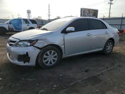 Salvage cars for sale at Chicago Heights, IL auction: 2011 Toyota Corolla Base