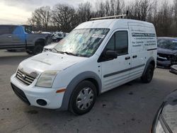 Salvage cars for sale from Copart Glassboro, NJ: 2013 Ford Transit Connect XLT