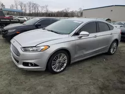 Salvage cars for sale at Spartanburg, SC auction: 2016 Ford Fusion SE