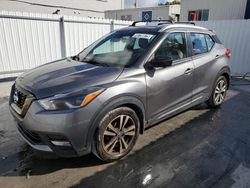 Nissan salvage cars for sale: 2020 Nissan Kicks SR