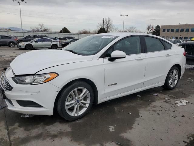 2018 Ford Fusion SE Hybrid