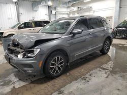 Volkswagen salvage cars for sale: 2019 Volkswagen Tiguan SE