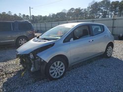 Nissan salvage cars for sale: 2015 Nissan Leaf S