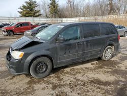 Salvage cars for sale at Davison, MI auction: 2012 Dodge Grand Caravan SE