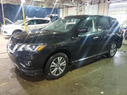 Salvage cars for sale at Woodhaven, MI auction: 2018 Nissan Pathfinder S