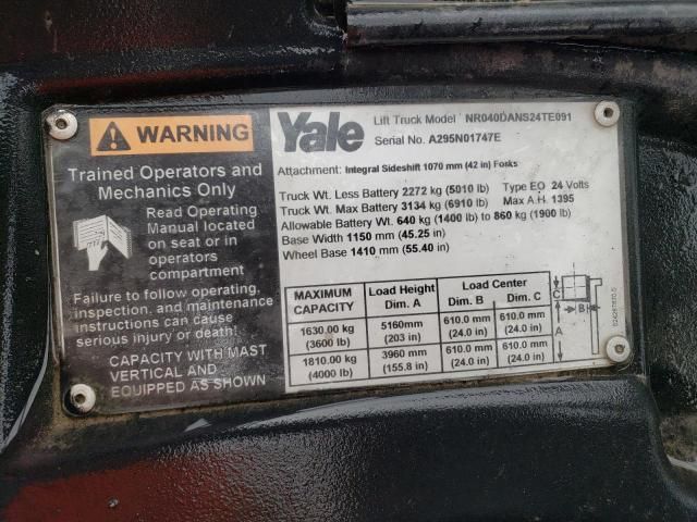 2011 Yale Forklift