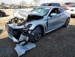 Salvage cars for sale at Los Angeles, CA auction: 2017 Infiniti Q60 Premium