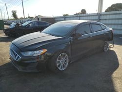 Carros salvage a la venta en subasta: 2020 Ford Fusion SE