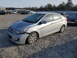 Salvage cars for sale at Memphis, TN auction: 2015 Hyundai Accent GLS