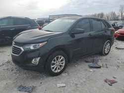 Salvage cars for sale at Wayland, MI auction: 2018 Chevrolet Equinox LS