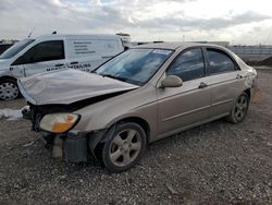 Salvage cars for sale at Houston, TX auction: 2007 KIA Spectra EX