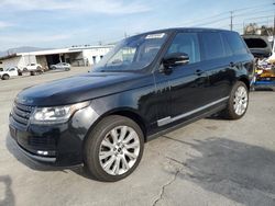 Salvage cars for sale at Sun Valley, CA auction: 2016 Land Rover Range Rover