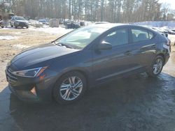 Salvage cars for sale at North Billerica, MA auction: 2020 Hyundai Elantra SEL