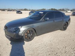 Salvage cars for sale at New Braunfels, TX auction: 2005 BMW 545 I