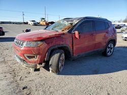 Salvage cars for sale at Oklahoma City, OK auction: 2021 Jeep Compass Limited